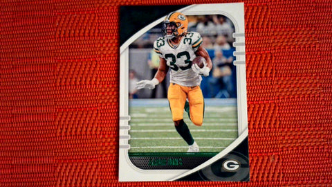 2020 Absolute Green Parallel #91 Aaron Jones - Green Bay Packers Default Title