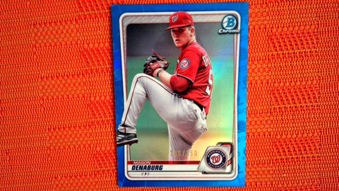 2020 Bowman Prospects Blue 100/150 #BCP-24 Mason Denaburg Default Title