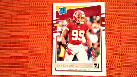 2020 Donruss Chase Young Rated Rookie Card # 316 Default Title