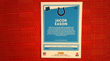 2020 Donruss JACOB EASON Canvas Rated Rookie Card RC #312 - Indianapolis Colts Default Title