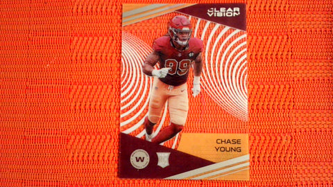 2020 Panini Chronicles Clear Vision Chase Young RC SP #CV27 Redskins Rookie Default Title