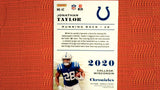 2020 Panini Chronicles Football Base #42 Jonathan Taylor Rookie Default Title