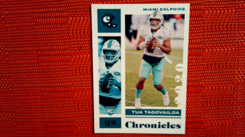 2020 Panini Chronicles Football Base- Teal  #80 Tua Tagovailoa Default Title