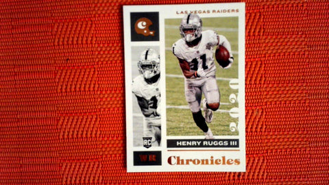 2020 Panini Chronicles Football Bronze Parallel #51 Henry Ruggs III - Rookie Default Title