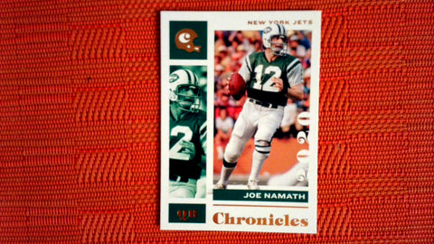 2020 Panini Chronicles Football Bronze Parallel #75 Joe Namath Default Title