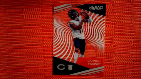 2020 Panini Chronicles Football Clear Vision  #CV-21 Darnell Mooney - Rookie Default Title