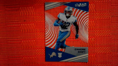2020 Panini Chronicles Football Clear Vision  #CV-9 D'Andre Swift- Rookie Default Title