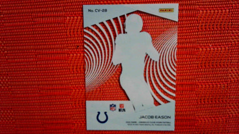 2020 Panini Chronicles Football Clear Vision Rookies #CV-28 Jacob Eason Default Title