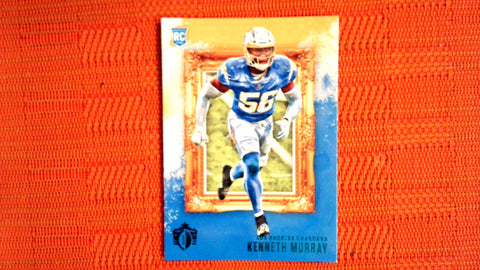 2020 Panini Chronicles Football Gridiron Kings - Teal Parallel #34 Kenneth Murray - Rookie Default Title