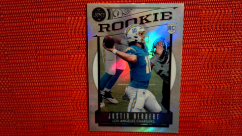 2020 Panini Chronicles Football Legacy Update Rookies- Silver Prizm #203 Justin Herbert Default Title