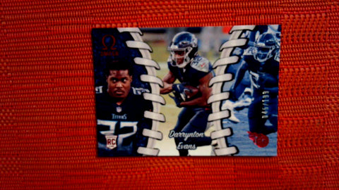 2020 Panini Chronicles Football Omega #O-31 Darrynton Evans - Red /199 Default Title