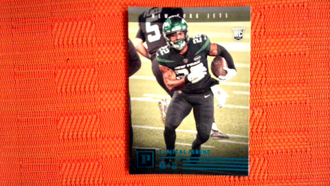 2020 Panini Chronicles Football Panini - Teal Parallel #29 La'Mical Perine Default Title