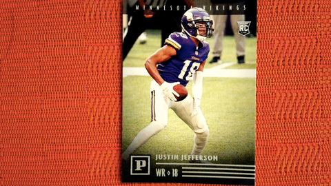 2020 Panini Chronicles Football Panini #PA-23 Justin Jefferson Rookie Default Title