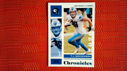 2020 Panini Chronicles Football Teal Parallel #34 T.J. Hockenson Default Title