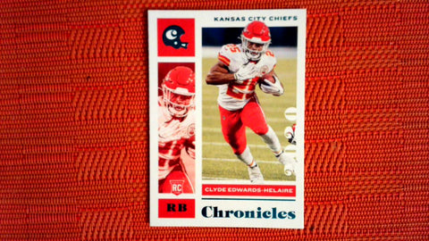 2020 Panini Chronicles Football Teal Parallel #46 Clyde Edwards Helaire - Rookie Default Title
