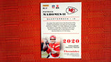 2020 Panini Chronicles Football Teal Parallel #47 Patrick Mahomes II Default Title