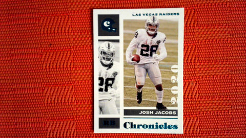 2020 Panini Chronicles Football Teal Parallel #52 Josh Jacobs Default Title