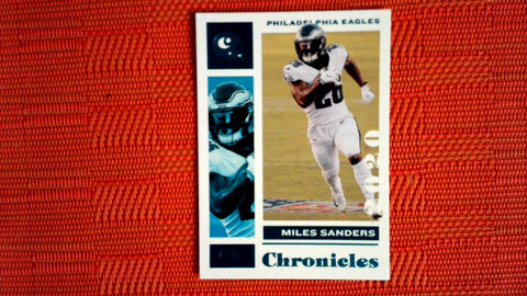 2020 Panini Chronicles Football Teal Parallel #76 Miles Sanders Default Title