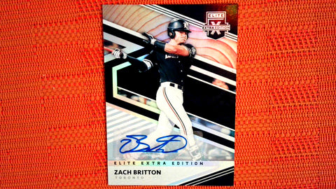 2020 Panini Elite Extra Edition Autograph #143 Zach Britton Default Title