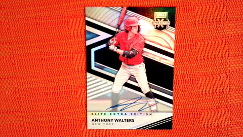 2020 Panini Elite Extra Edition Baseball Autograph #91 Anthony Waters Default Title
