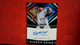 2020 Panini Elite Extra Edition Baseball Hidden Gems Autograph #HG-DA Daniel Alvarez Default Title