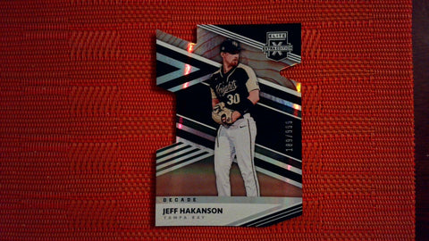 2020 Panini Elite Extra Edition Decade Die-Cut #162 Jeff Hakanson 189/999 Baseball Default Title