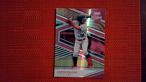 2020 Panini Elite Extra Edition Pink #123 Aaron Bracho Baseball Default Title