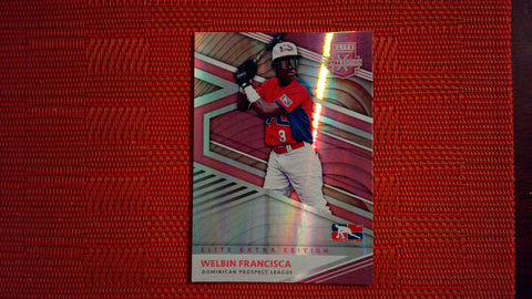2020 Panini Elite Extra Edition Pink #185 Welbin Francisca Baseball Default Title