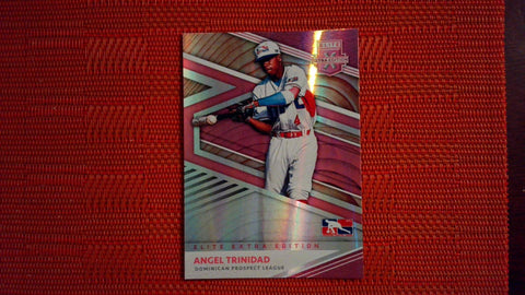 2020 Panini Elite Extra Edition Pink #199 Angel Trinidad Baseball Default Title