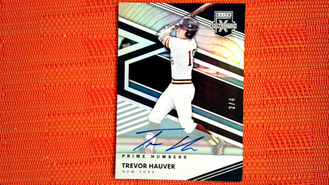 2020 Panini Elite Extra Edition Prime Numbers 2/4 #51 Trevor Hauver- Rangers Default Title