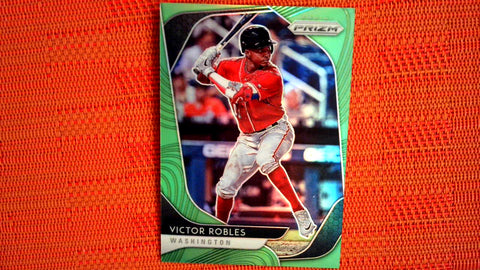 2020 Panini Prizm Baseball Green 115/125 #182 Victor Robles Default Title