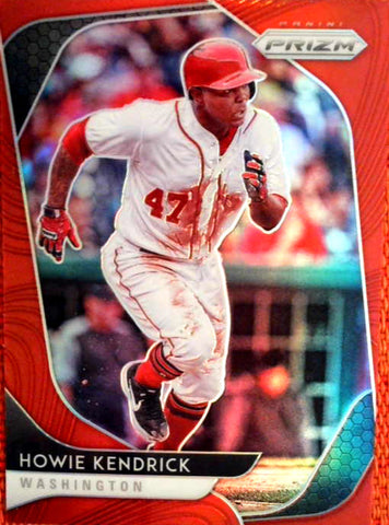 2020 Panini Prizm Baseball Red #11 Howie Kendrick Default Title