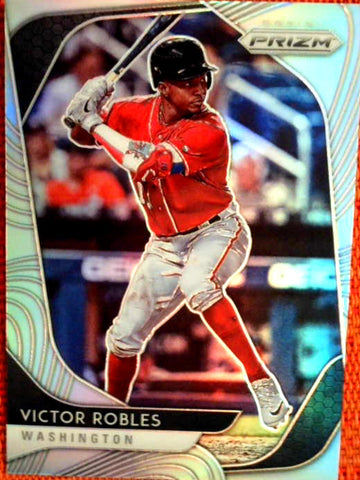 2020 Panini Prizm Baseball Silver Prizm #182 Victor Robles Default Title