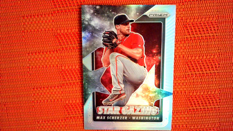 2020 Panini Prizm Baseball Star Gazing Silver Prizm #SG-2 Max Scherzer Default Title