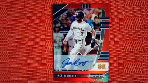 2020 Panini Prizm Draft Picks Prizm 07/50 #PDP140 Jack Blomgren Default Title