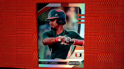 2020 Panini Prizm Draft Picks Silver Prizm #PDP53 Freddy Zamora Default Title