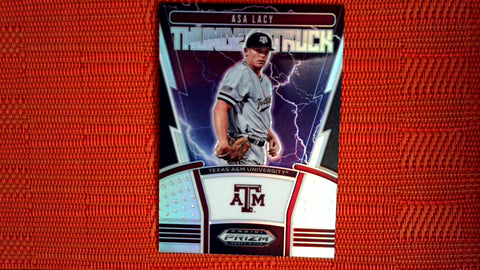 2020 Panini Prizm Draft Picks Thunderstruck Prizm #TH-2 Asa Lacey Default Title