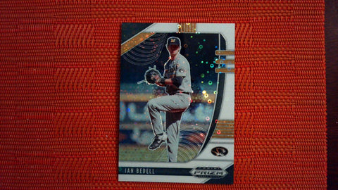 2020 Panini Prizm Draft Picks White Donuts #PDP122 Ian Bedell 17/50 Baseball Default Title