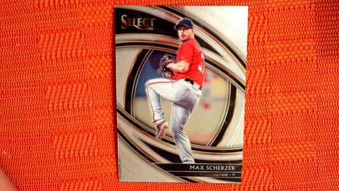 2020 Panini Select Baseball #154 Max Scherzer Premier Level Default Title