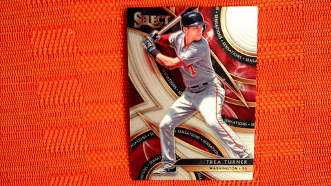 2020 Panini Select Baseball #S-10 Trea Turner Sensations Default Title