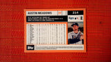 2020 Topps Archives  #214 Austin Meadows Default Title
