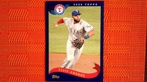 2020 Topps Archives Purple 90/175 #294 Elvis Andrus Default Title