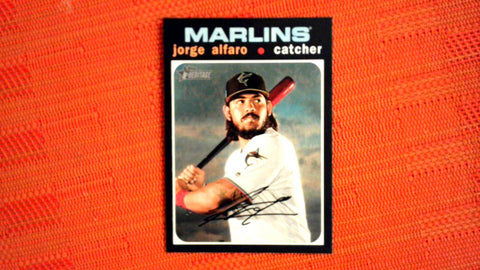 2020 Topps Hertiage SP #402 Jorge Alfaro Default Title