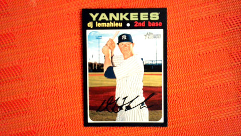 2020 Topps Hertiage SP #415 DJ LeMahieu Default Title