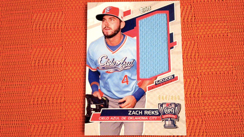 2020 Topps Pro Debut Copa de La Diversion Relics #CDR-ZR Zach Reks 644/889 Baseball Default Title