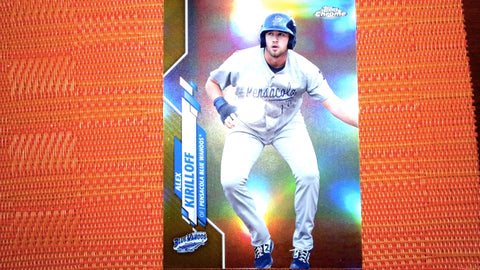 2020 Topps Pro Debut Gold Chrome Refractor #PDC-163 Alex Kiriloff 18/75 Baseball Default Title