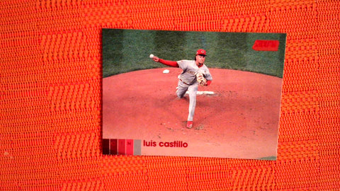 2020 Topps Stadium Club #268 Luis Castillo (Red Foil) Default Title