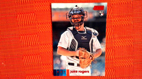 2020 Topps Stadium Club #295 Jake Rogers (Red Foil) Default Title