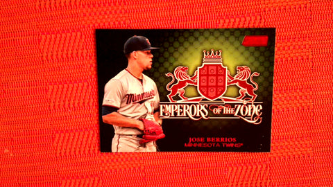 2020 Topps Stadium Club #EOZ-24 Jose Berrios Emperors of the Zone (Red Foli) Default Title