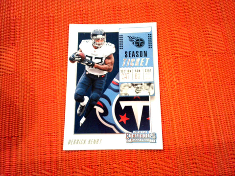 2018 Contenders NFL 6 Derrick Henry - Tennessee Titans (Base)